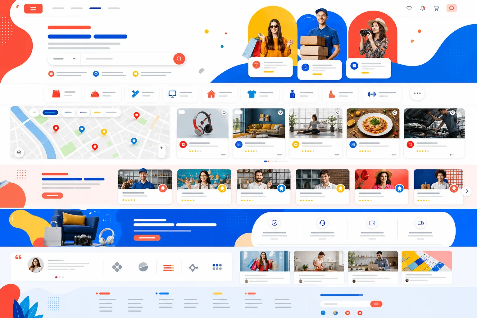 OLX деңгейіндегі тауарлар мен қызметтер порталы